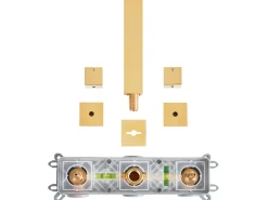 rubinetto miscelatore da parete per lavabo PAILON Ottone Oro