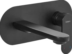 rubinetto miscelatore da parete per lavabo CHAPALA Ottone Nero