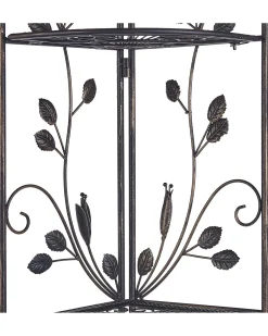 Scaffalatura ad angolo SIDERNO Metallo 35 cm 35 cm Nero