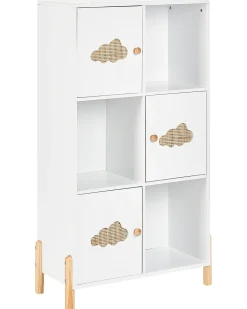 Scaffale CLOUDY 111 cm Bianco