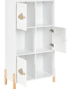 Scaffale CLOUDY 111 cm Bianco