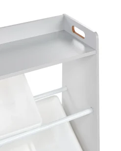 Scaffale con 9 contenitori COLLIE 78 cm Grigio