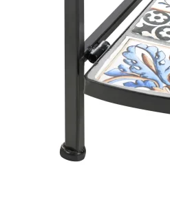 Scaffale FAVARA Metallo 43 cm 32 cm Nero
