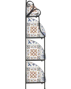 Scaffale FAVARA Metallo 43 cm 32 cm Nero