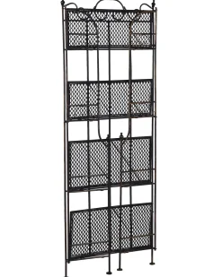 Scaffale ISERNIA Metallo 61 cm 29 cm Nero