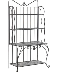 Scaffale PAVONA Metallo 94 cm 50 cm Nero
