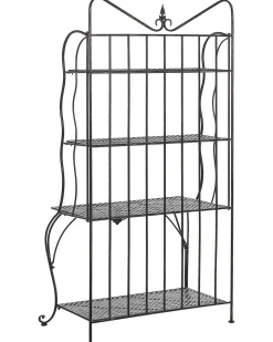 Scaffale PAVONA Metallo 94 cm 50 cm Nero