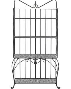 Scaffale PAVONA Metallo 94 cm 50 cm Nero