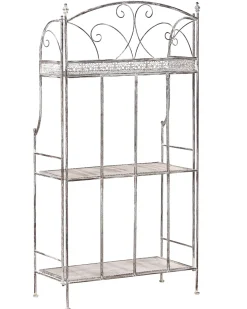 Scaffale VILLADOSE Metallo 60 cm 30 cm Grigio