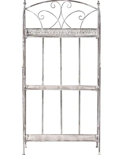 Scaffale VILLADOSE Metallo 60 cm 30 cm Grigio