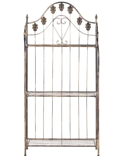Scaffale VISANO Metallo 59 cm 30 cm Nero