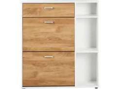 Scarpiera MACKAY Marrone chiaro/Bianco