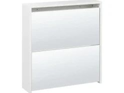 Scarpiera MIDFIELD con contenitore Bianco