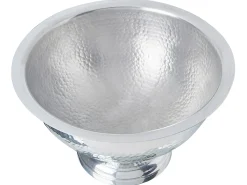 Scodelle decorative TIWANAKU Metallo Argento