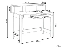 Scrivania ALVAR 111 cm 60 cm