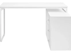 Scrivania angolare SOGNE Bianco 140 cm 100 cm