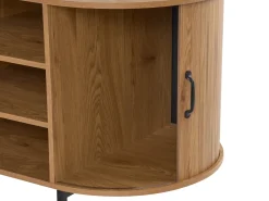 Scrivania angolare SOLARI Marrone chiaro 140 cm 140 cm