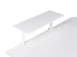 Scrivania angolare TACONY Bianco 180 cm 140 cm con contenitore