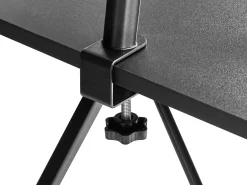 Scrivania angolare TACONY Nero 180 cm 140 cm con contenitore