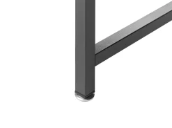 Scrivania BILOXY Nero 120 cm 64 cm con Ripiani