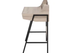 Scrivania BROXTON Marrone chiaro 77 cm 46 cm con Cassetti