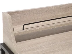 Scrivania BROXTON Marrone chiaro 77 cm 46 cm con Cassetti