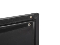 Scrivania con organizer VINCE Nero 118 cm 60 cm
