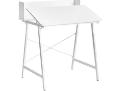 Scrivania da disegno inclinabile ALAND Bianco 80 cm 62 cm