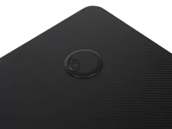 Scrivania da gaming regolabile manualmente DURBIN Nero 120 cm 60 cm LED RGB