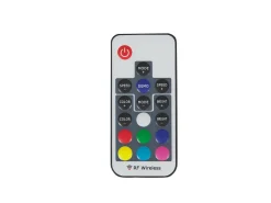 Scrivania da gaming regolabile manualmente DURBIN Nero 120 cm 60 cm LED RGB
