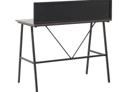 Scrivania HASTINGS Marrone/Nero 100 cm 52 cm