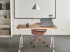 Scrivania pieghevole BENDI Marrone 120 cm 60 cm