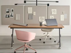 Scrivania pieghevole BENDI Marrone 180 cm 60 cm