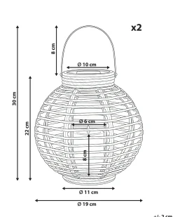 SEBU 30 cm Naturale