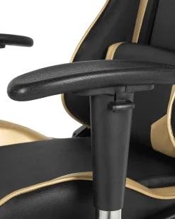 Sedia da gaming KNIGHT Pelle sintetica Oro
