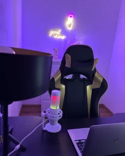 Sedia da gaming KNIGHT Pelle sintetica Oro