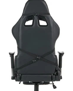 Sedia da gaming VICTORY Pelle sintetica Grigio scuro