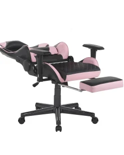 Sedia da gaming VICTORY Pelle sintetica Rosa