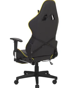 Sedia da gaming VICTORY Pelle sintetica Giallo