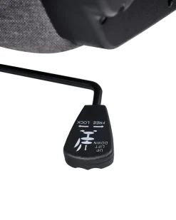 Sedia da gaming WARRIOR Grigio scuro