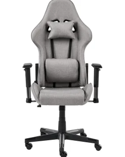 Sedia da gaming WARRIOR Grigio chiaro