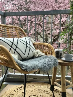 Sedia da pranzo CANORA Rattan Naturale