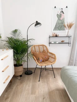 Sedia da pranzo CANORA Rattan Naturale