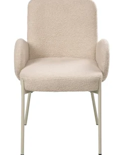 Sedia da pranzo MAGEE Bouclé Beige chiaro