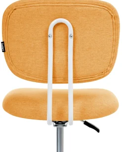 Sedia da scrivania BUBBLY Tessuto Arancione