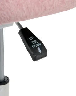 Sedia da scrivania BUBBLY Tessuto Rosa