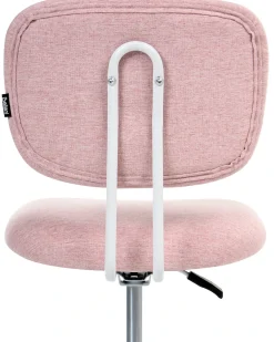 Sedia da scrivania BUBBLY Tessuto Rosa
