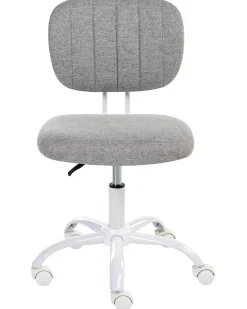 Sedia da scrivania BUBBLY Tessuto Grigio chiaro