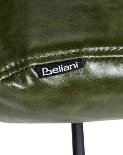 Sedia da scrivania CANDOR Pelle sintetica Verde scuro