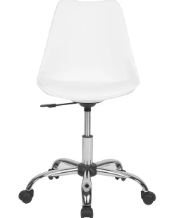 Sedia da scrivania DAKOTA Pelle sintetica Bianco